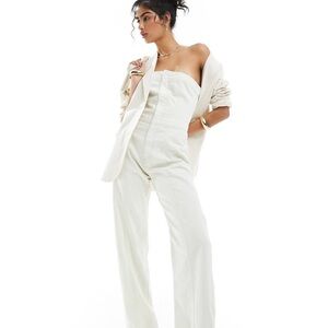 Stylish Cream Jumpsuit